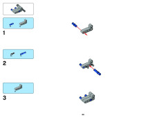 LEGO 8258 instructions page 23 – build guide